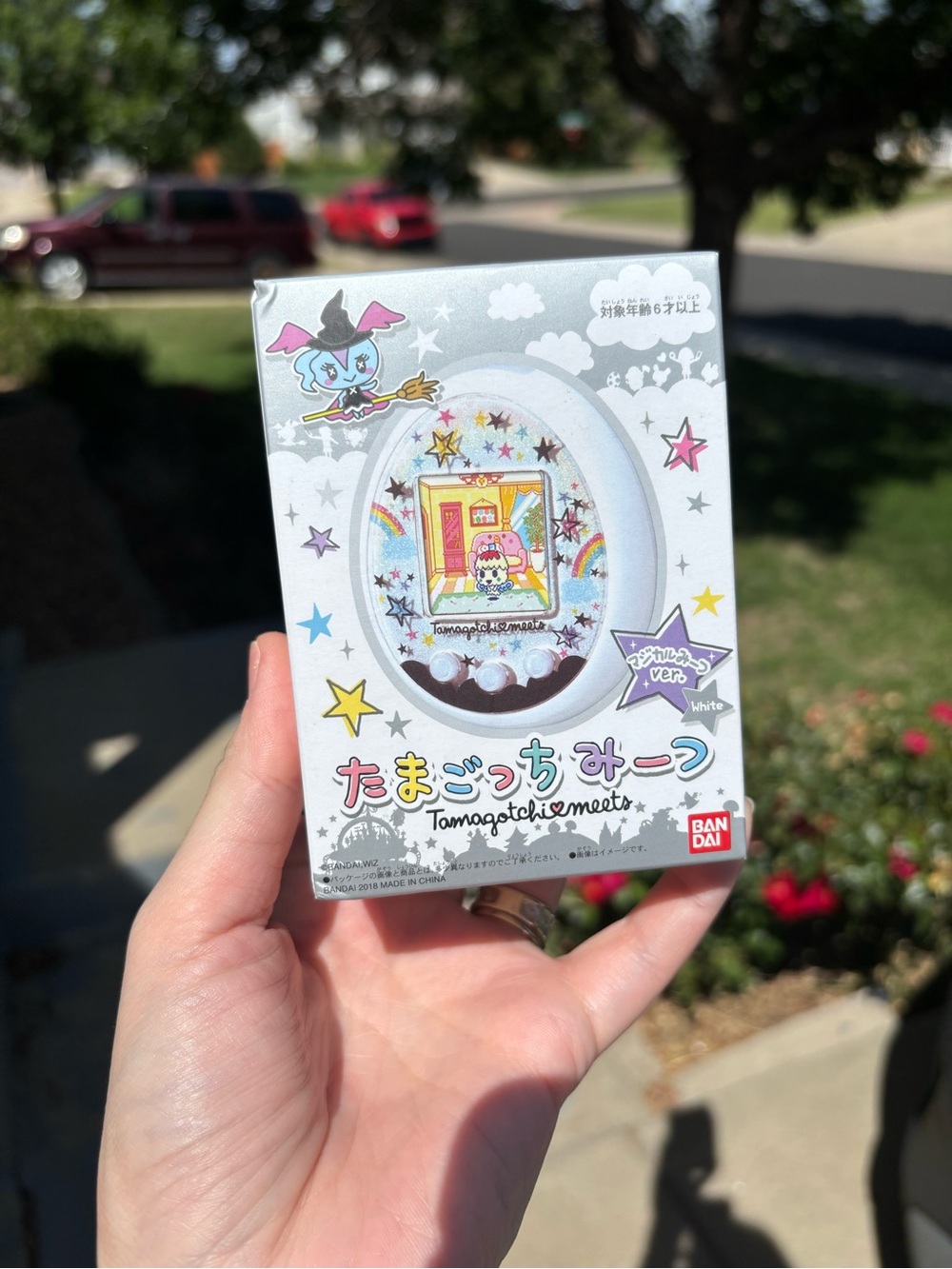 Bandai Tamagotchi Meets Kids Digital Pet - White